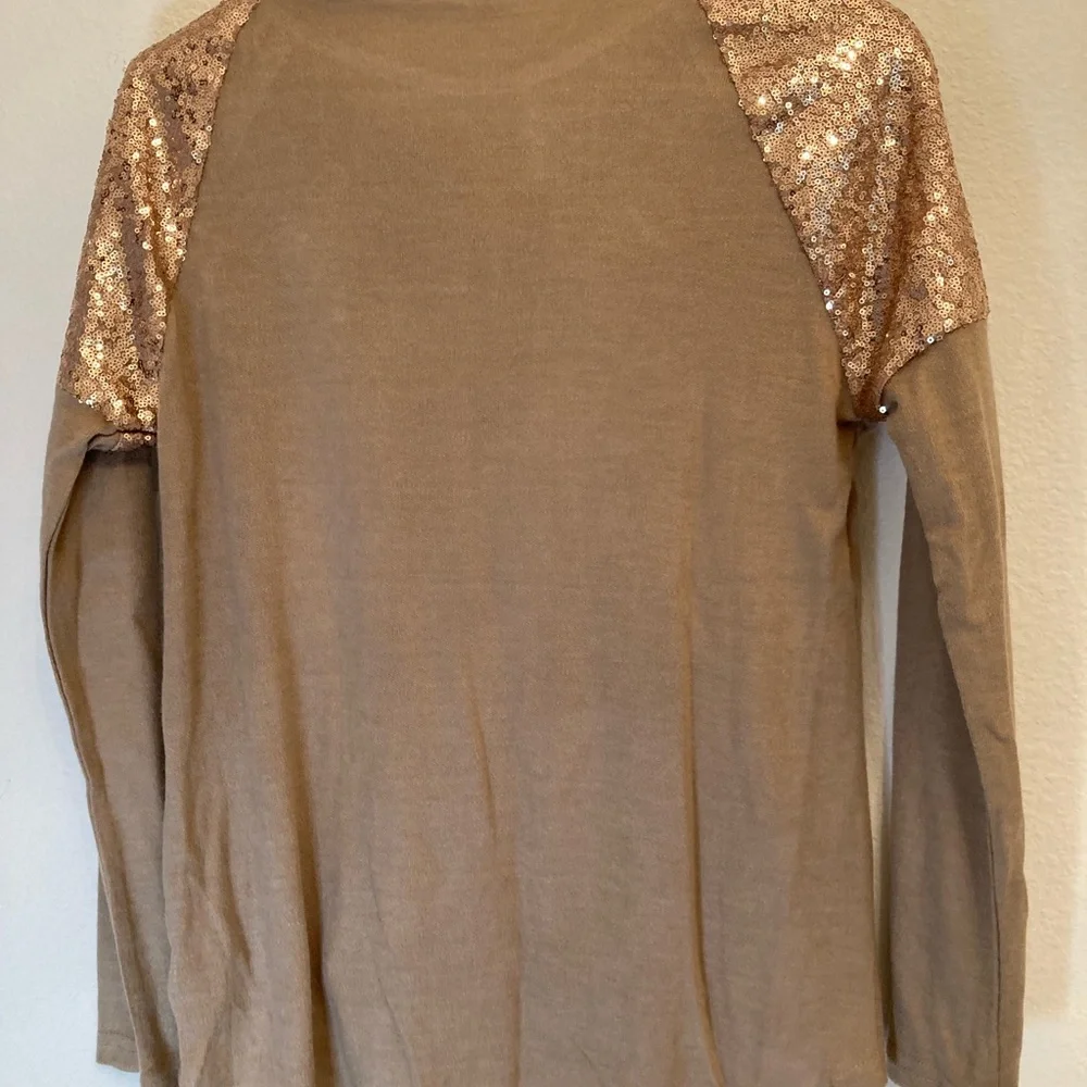 New sequined sweater